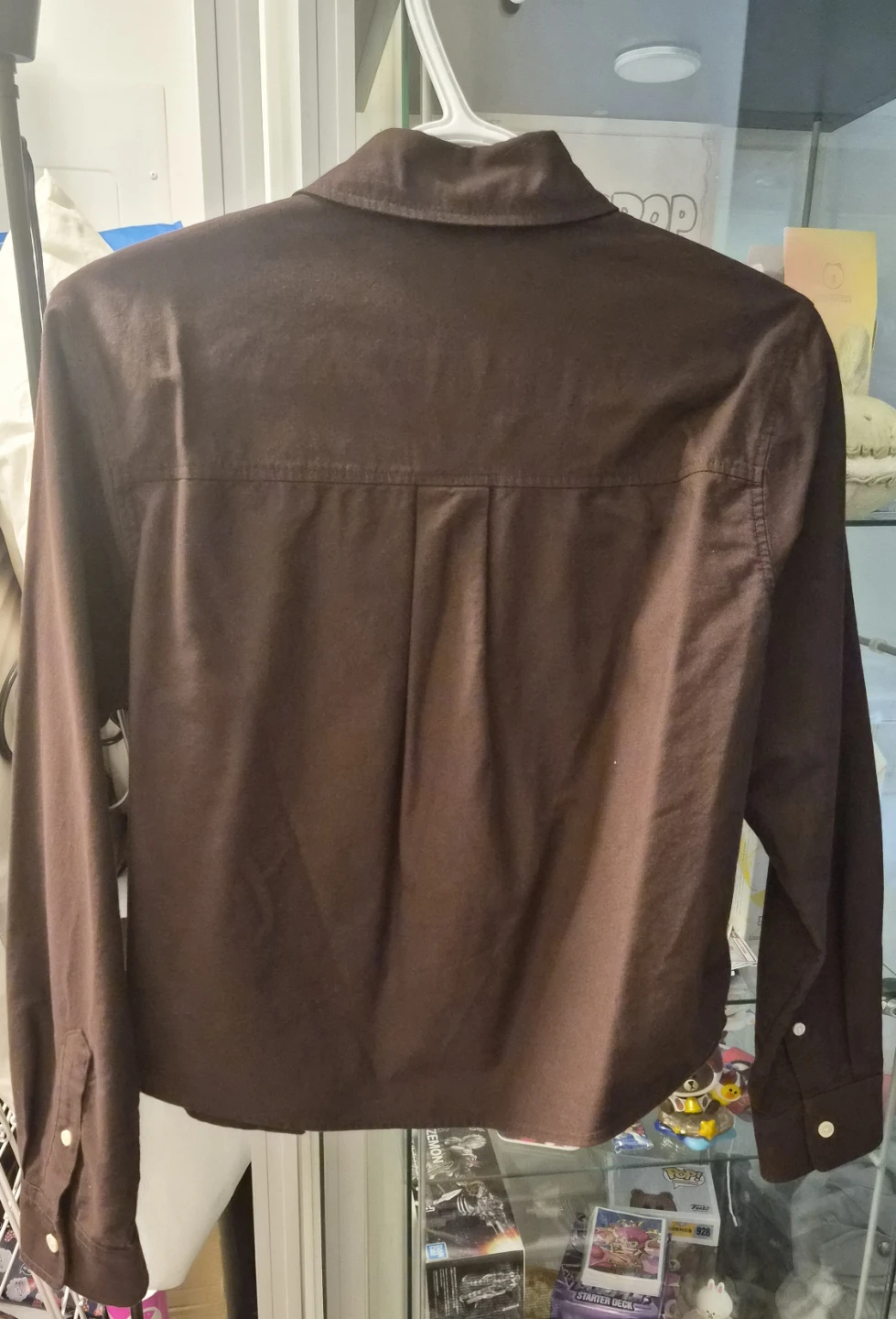GU cropped button up button up shirt - photo 3