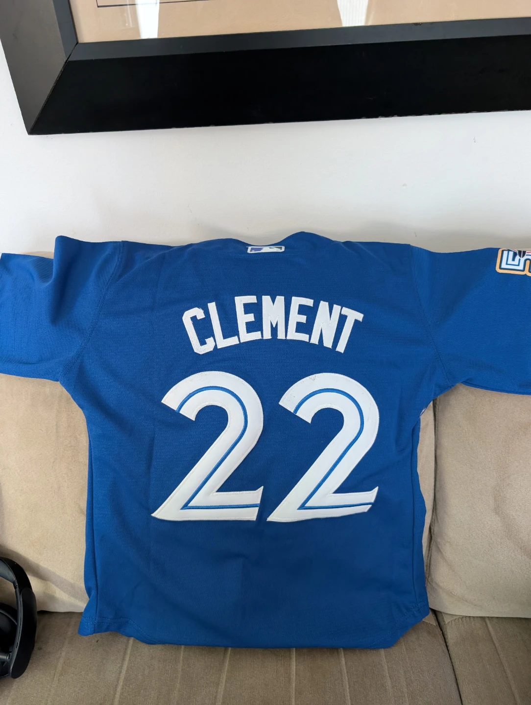 Toronto Blue Jays "Clement 22" Baseball Jersey - photo 2