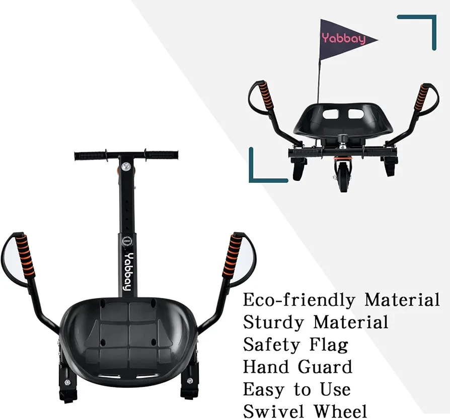 Yabbay Hoverboard Go Kart Attachment - photo 5