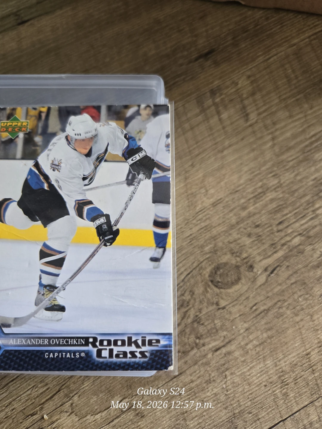 Upper Deck Alexander Ovechkin Rookie Class Hockey Card