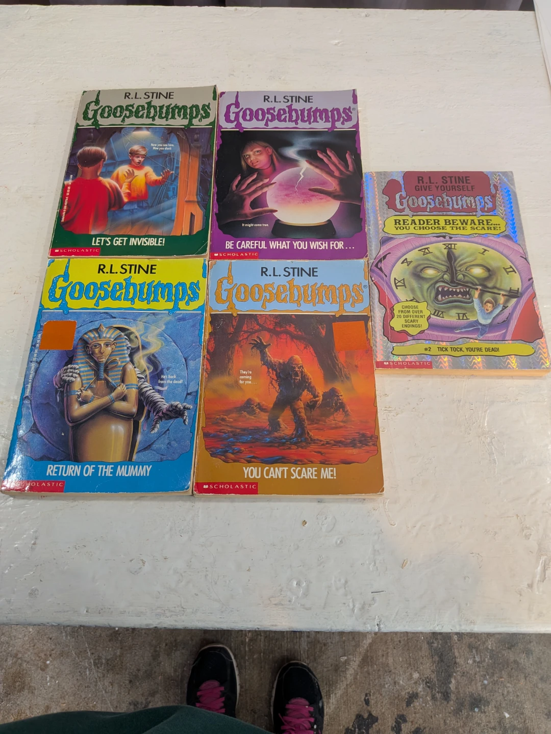 R.L. Stine Goosebumps Books Collection