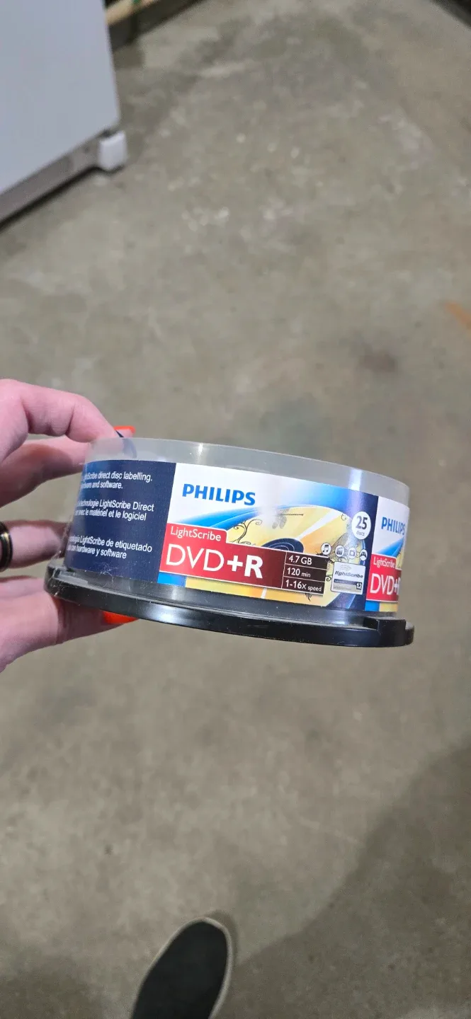 Philips LightScribe DVD+R Discs (18 Count)