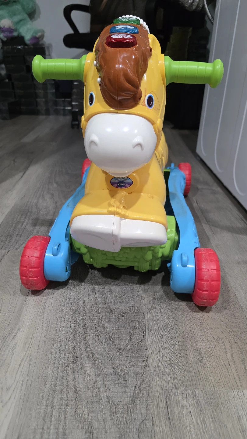 VTech Sit-to-Stand Learning Walker - Yellow Horse - photo 2
