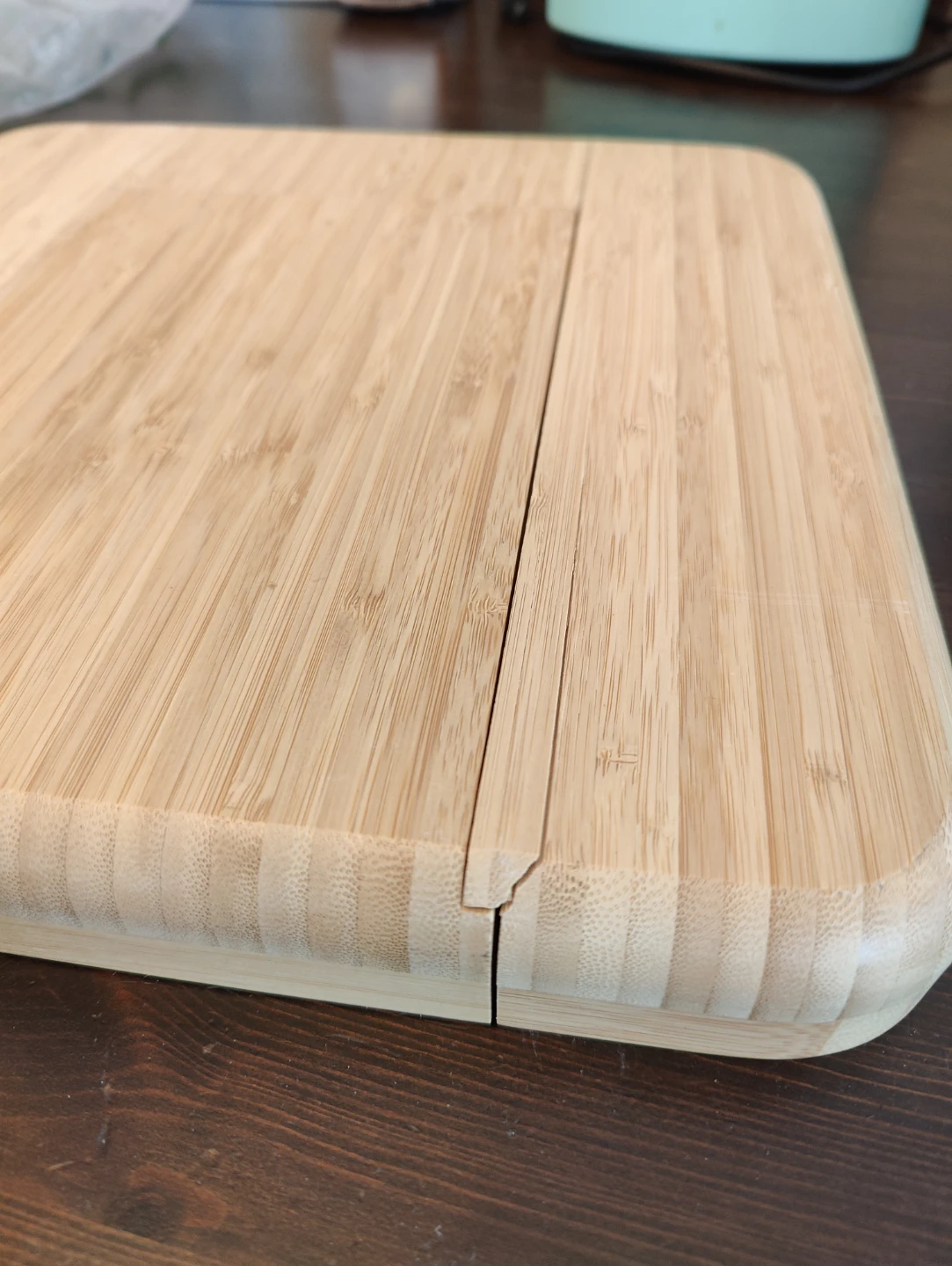 Bamboo Cheese Board and Cutlery Set - photo 5