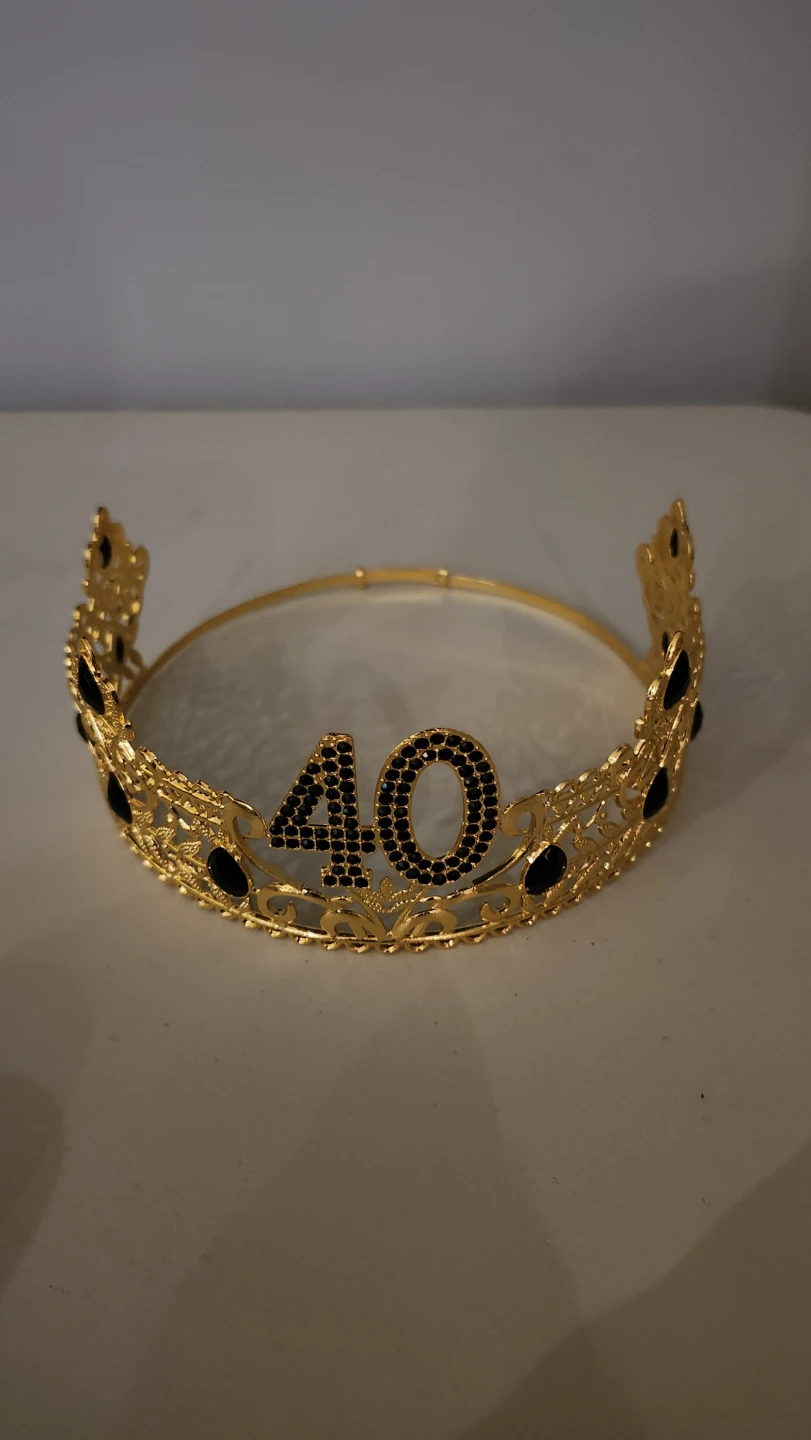 40th Birthday King Sash and Crown Set - photo 2