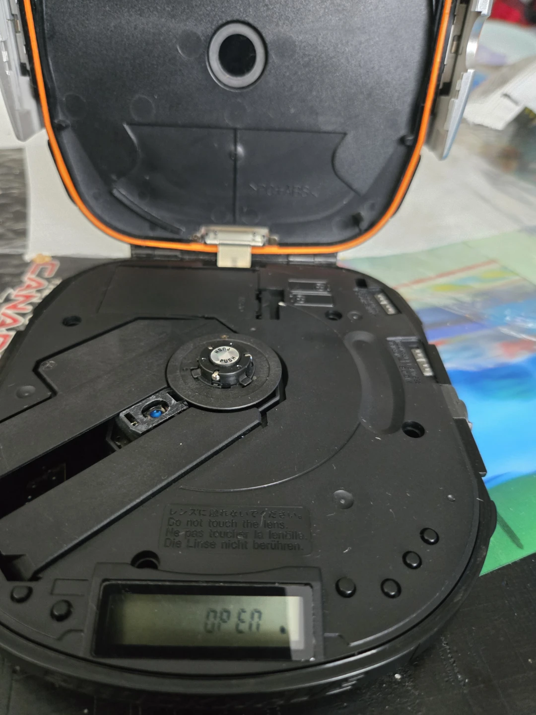 Panasonic Shockwave Portable CD Player SL-SW505 - photo 4