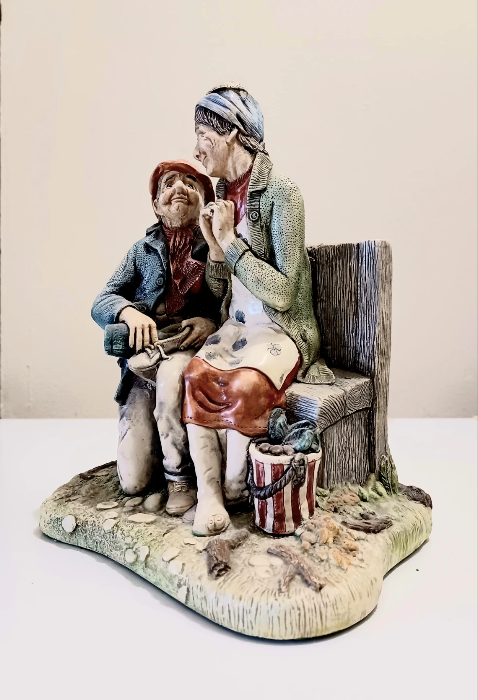 1972 Hand Painted Naturecraft "Celebration" - photo 2