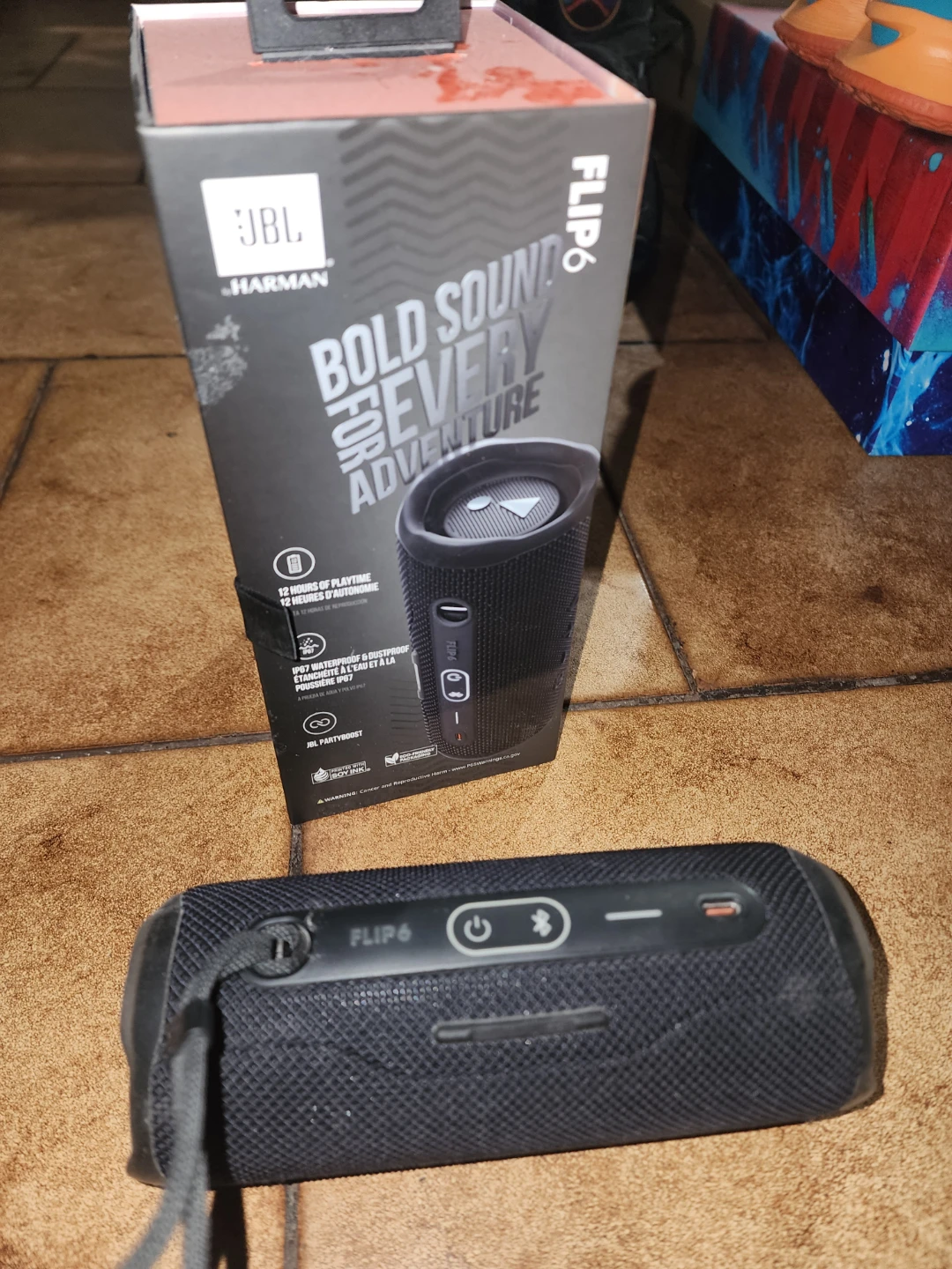 JBL Flip 6 Portable Waterproof Bluetooth Speaker - photo 2