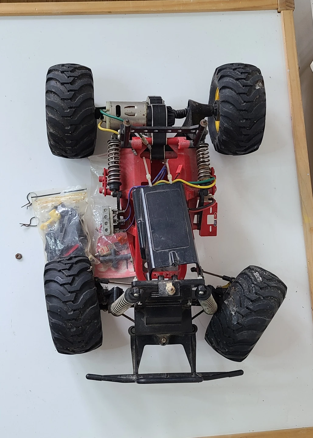 Vintage Tamiya Blackfoot R/C Truck 1980s Great Condition - photo 5