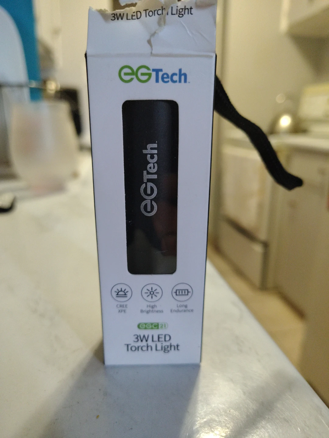 eGTech 3W LED Torch Light