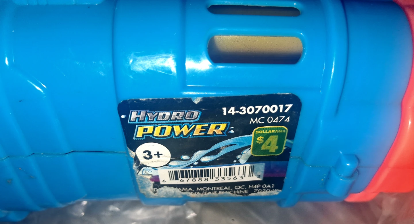 Hydro Power Bubble/OrNerfGunMightNeedNerfsMightNotWork NotSure - photo 2