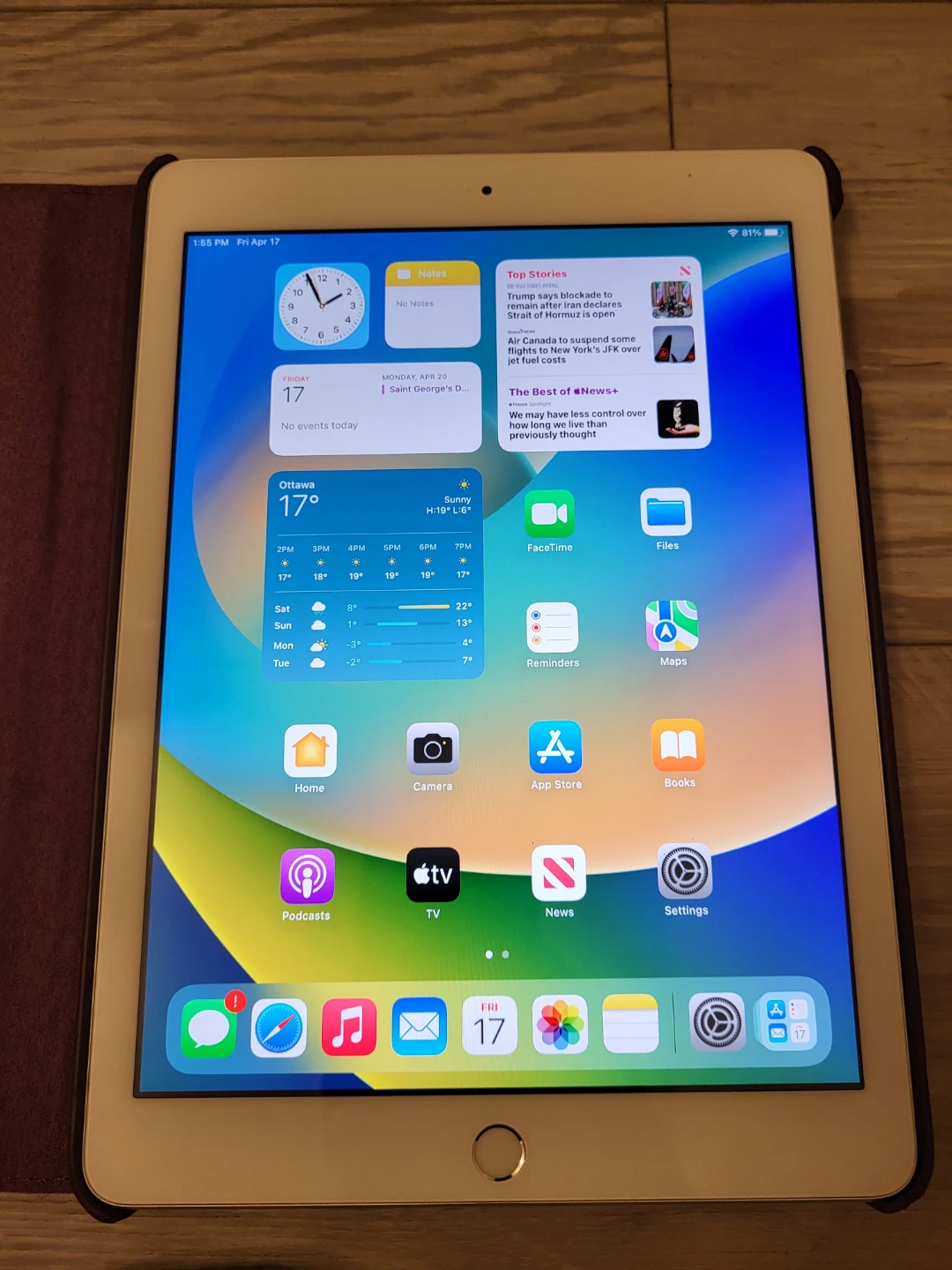Apple iPad 5th Gen 128GB Wi-Fi - Gold - photo 3