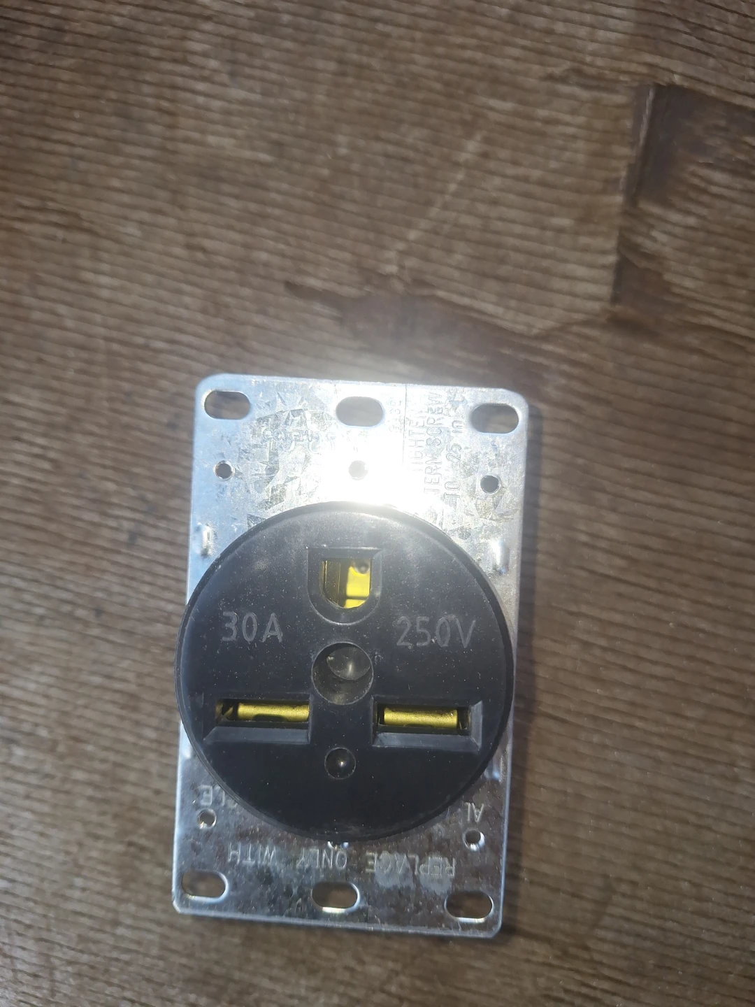 Cooper Wiring Devices 30A 250V Flush Receptacle - photo 2