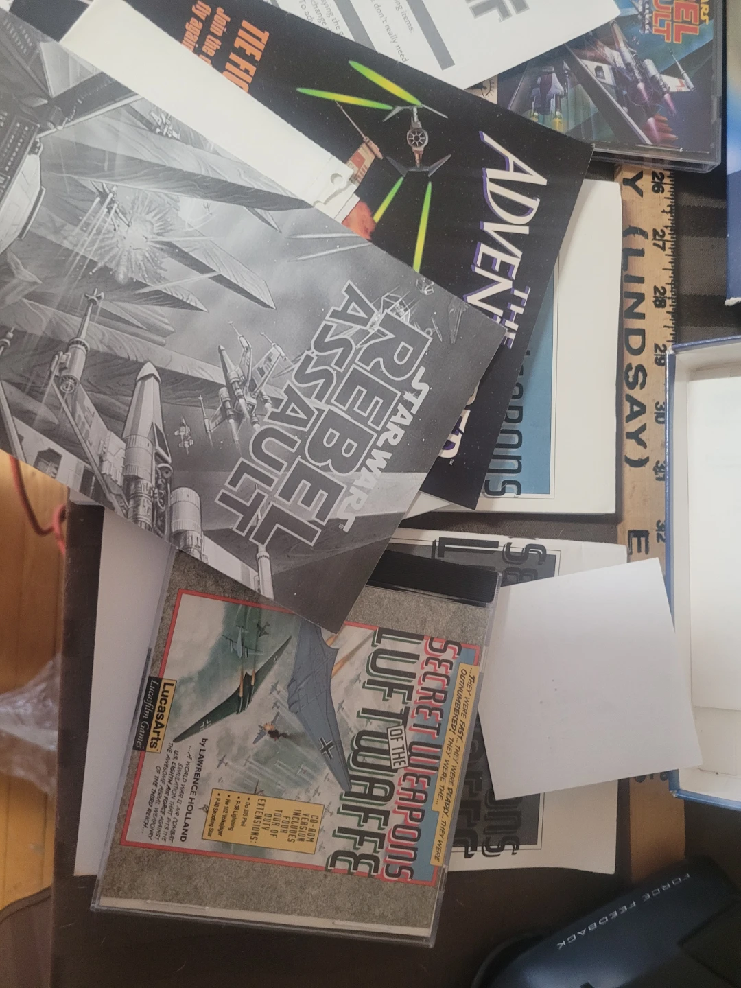 PC GAME STAR WAR Luftwaffe FIGHTER WINGMAN 3D joystick - photo 3