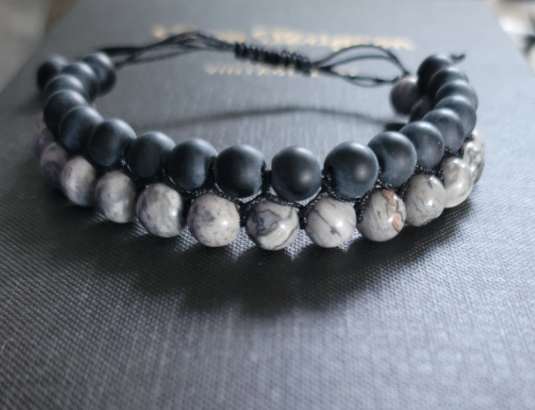 Very Unique Handmade Marble Bracelet