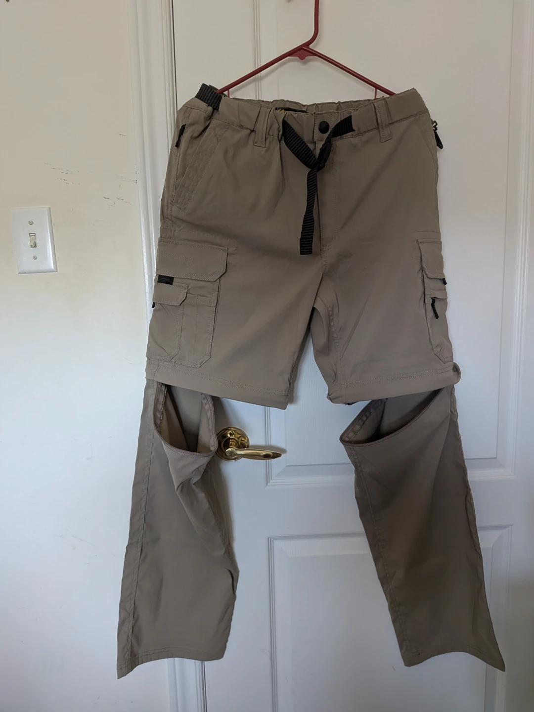 Men's Convertible Cargo Pants Size S - photo 5