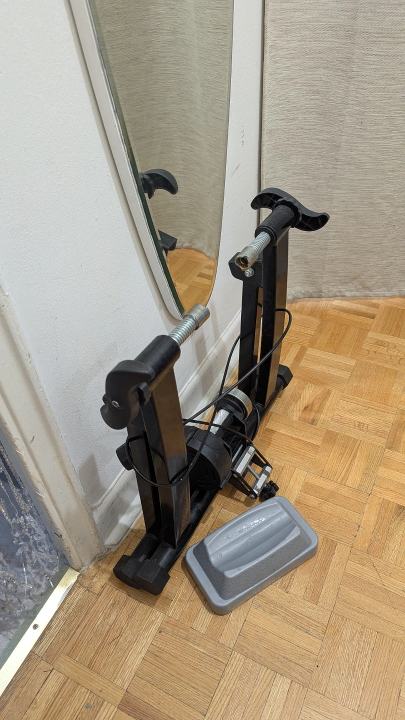 Indoor Bike Bicycle Roller Trainer Exercise Portable Compact Sta - photo 4