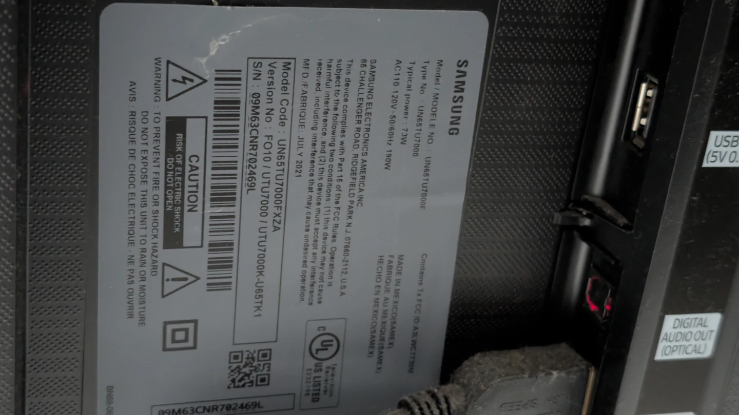 Samsung 65" Smart TV - photo 4