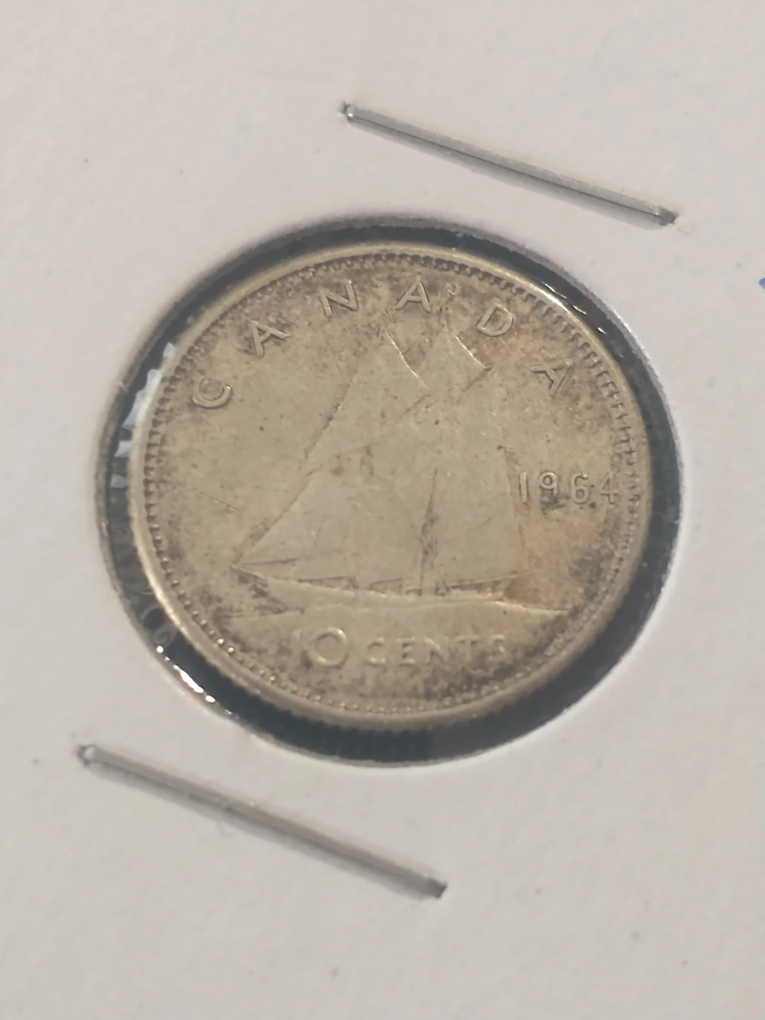 Canadian 10 Cents Coins (1964, 1965, 1968) - photo 2