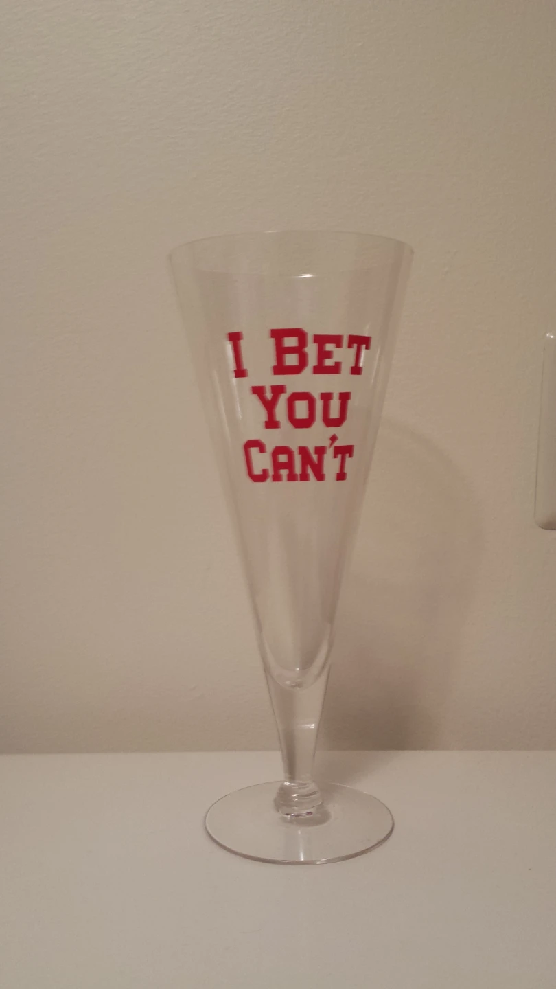 30oz New Never Used Vintage Pilsner Beer Glass