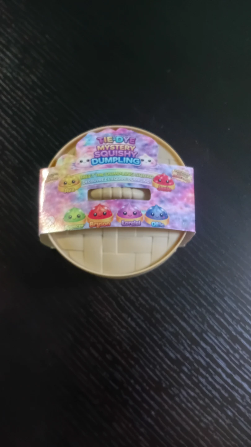 Tie Dye Mystery Squishy Dumpling Toy - photo 2