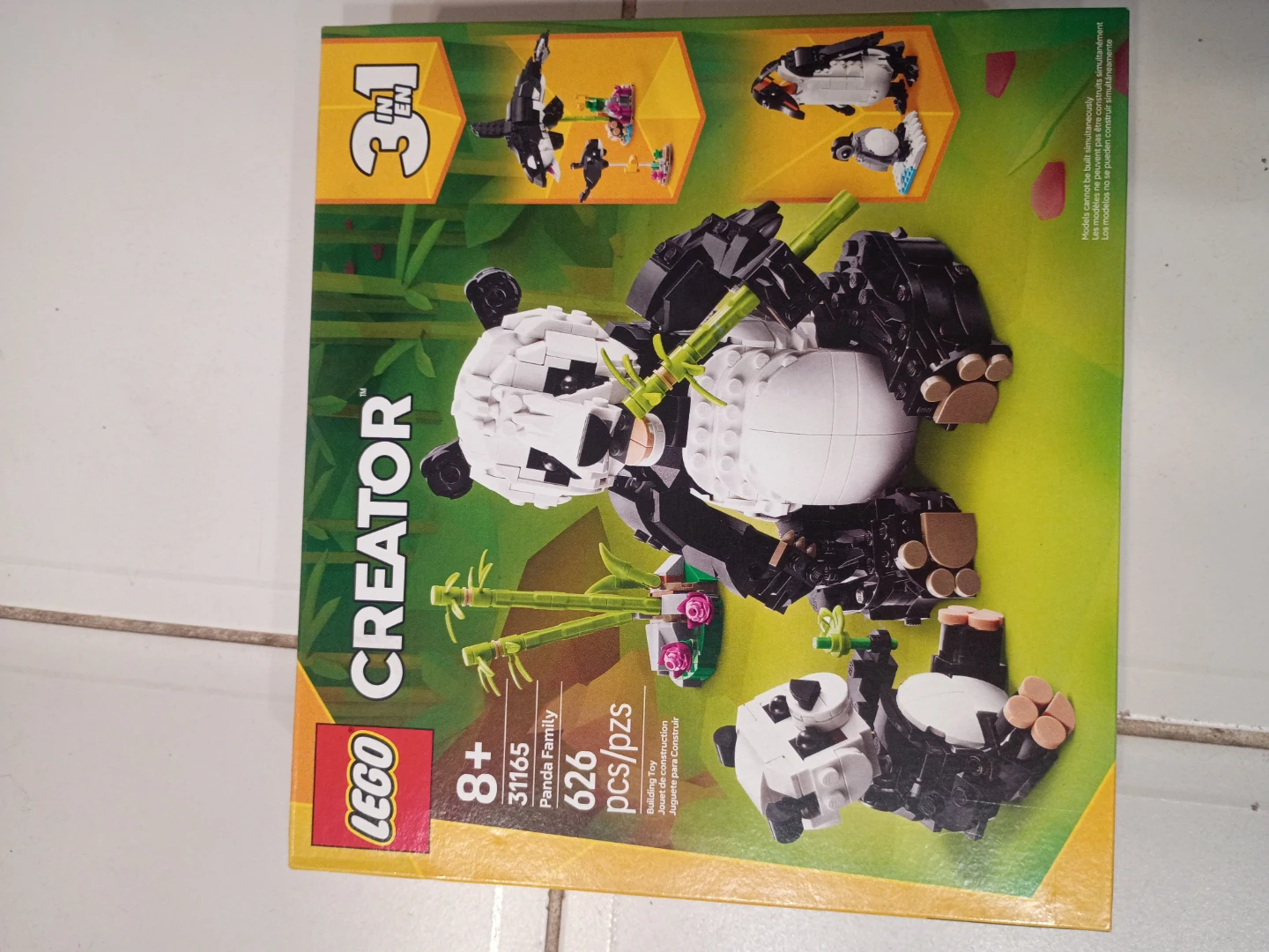 LEGO Creator 31165 Panda Family Building Toy