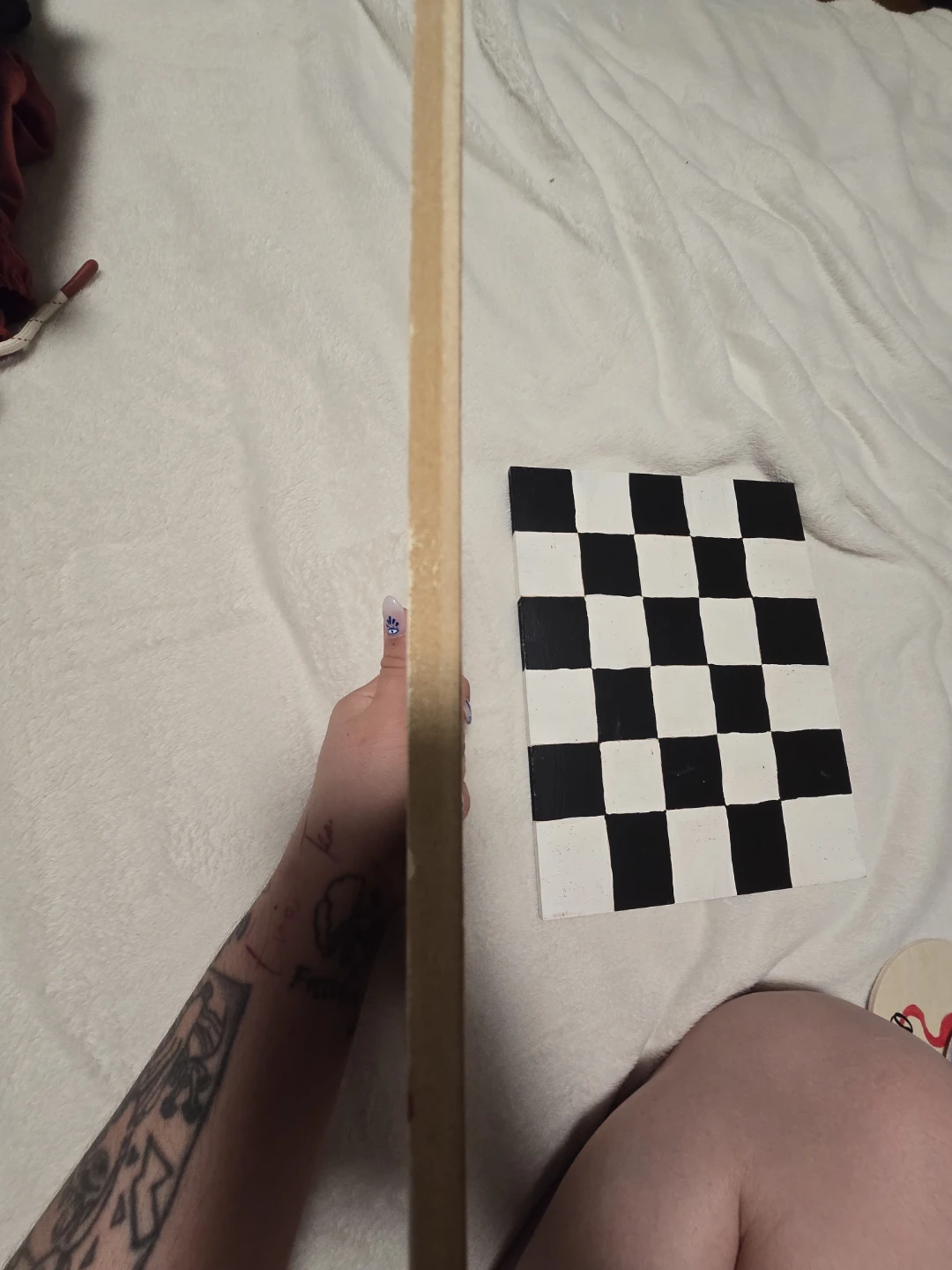 Hand-Painted Wooden Art Pieces - photo 5