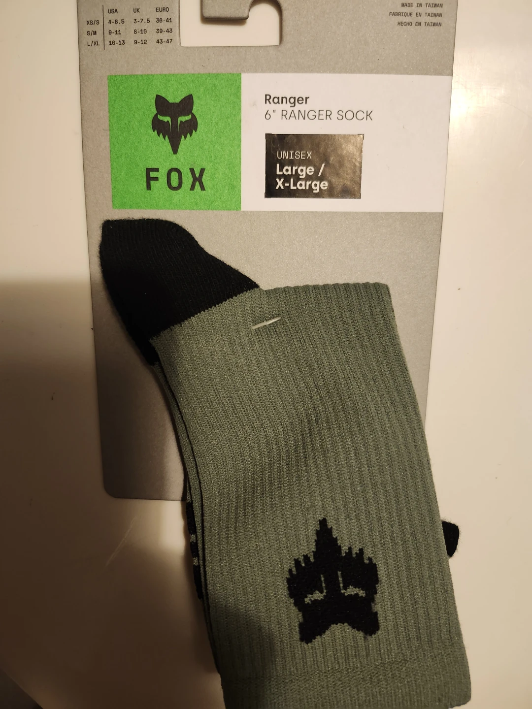Fox Ranger 6" Unisex Large/X-Large Socks - photo 2