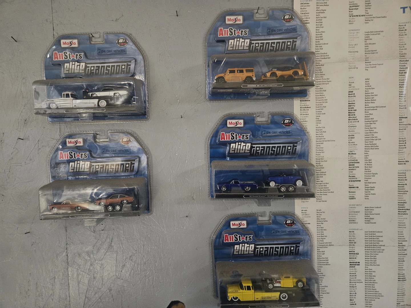 Maisto AllStars Elite Transport Die Cast Vehicles