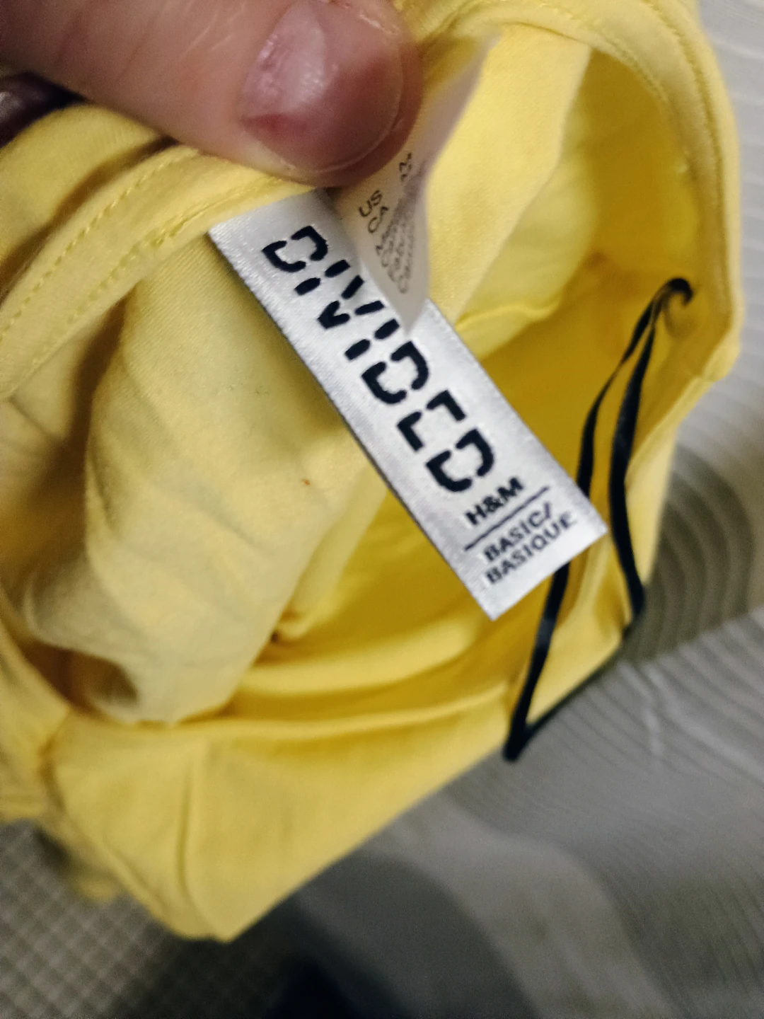 H&M Divided Yellow Ruched Long Sleeve Top - photo 2