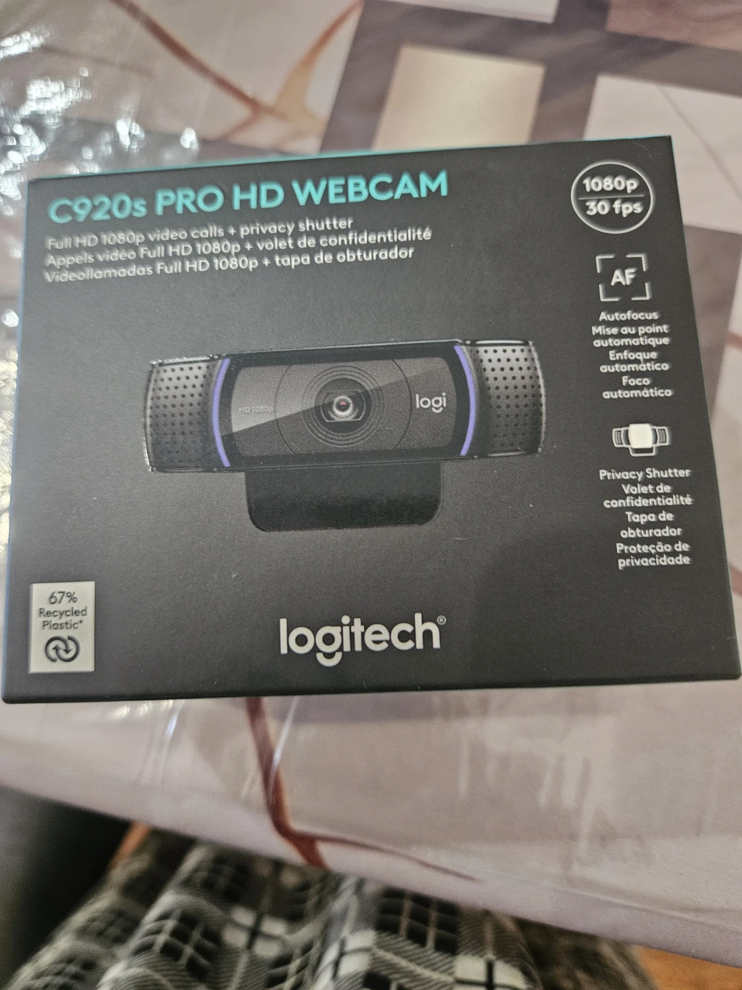 Logitech C920s Pro HD Webcam