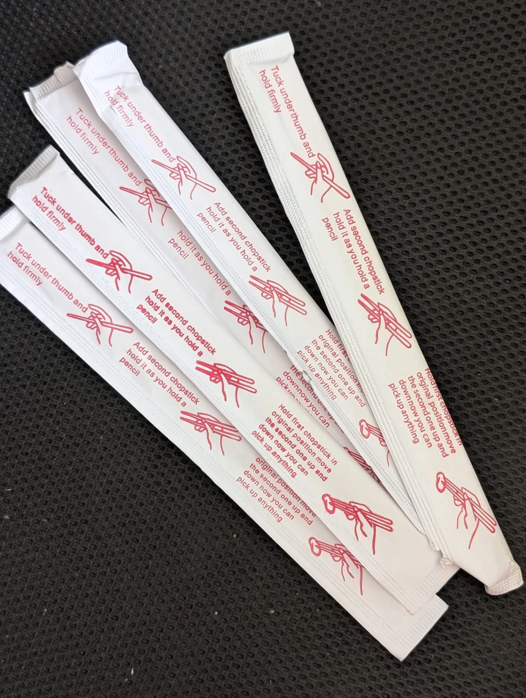 Chopsticks in paper sleeves - photo 2
