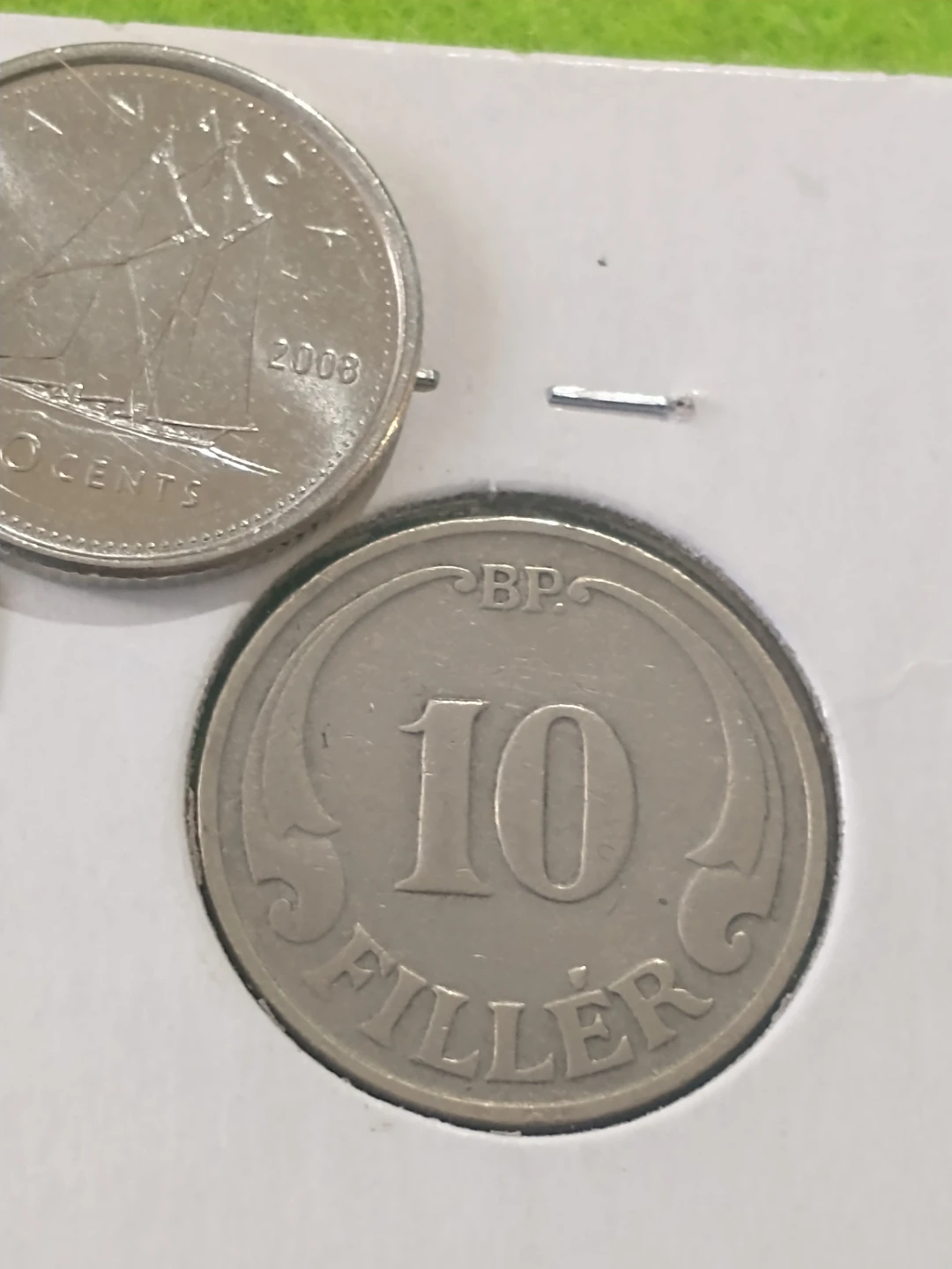 Beautiful 1926 Hungary 10 Filler Coin - photo 4
