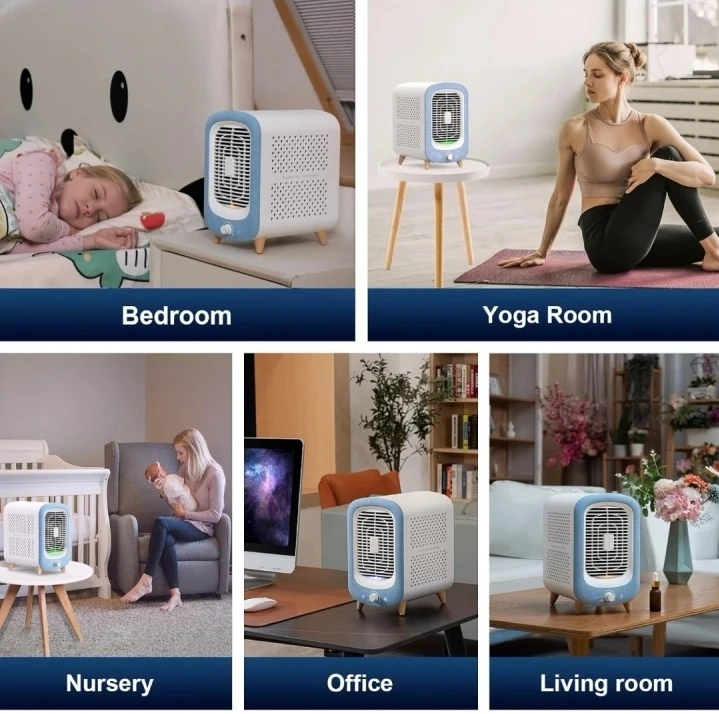 Jafanda Air Purifier Fan + Aromatherapy - photo 3