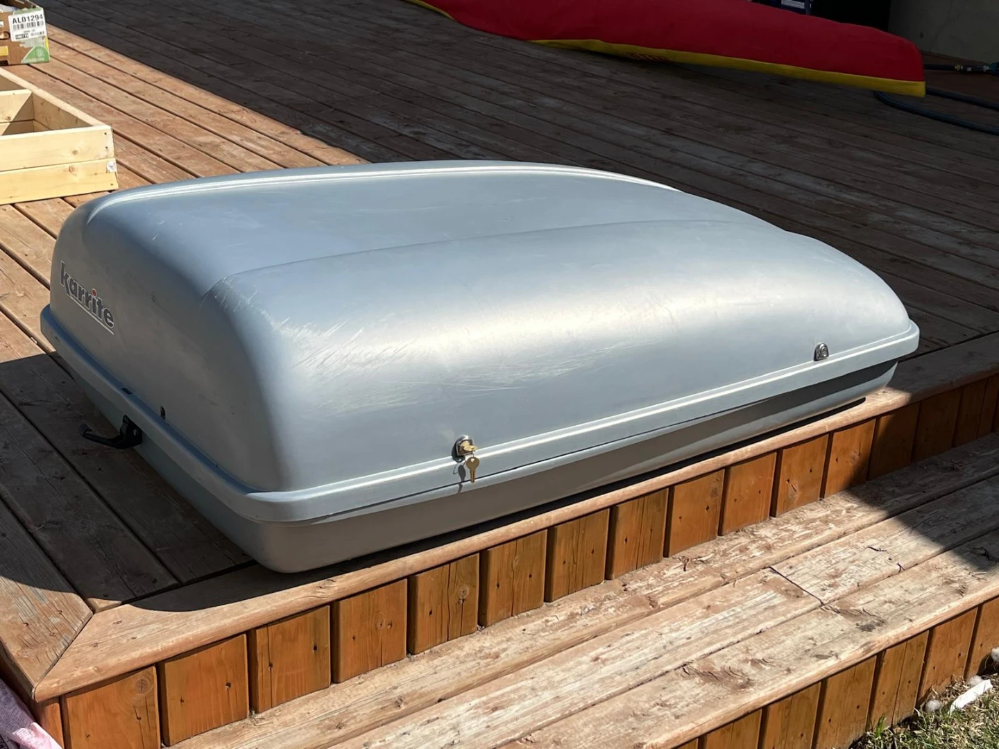Karrite Roof Cargo Box with Mounting Hardware