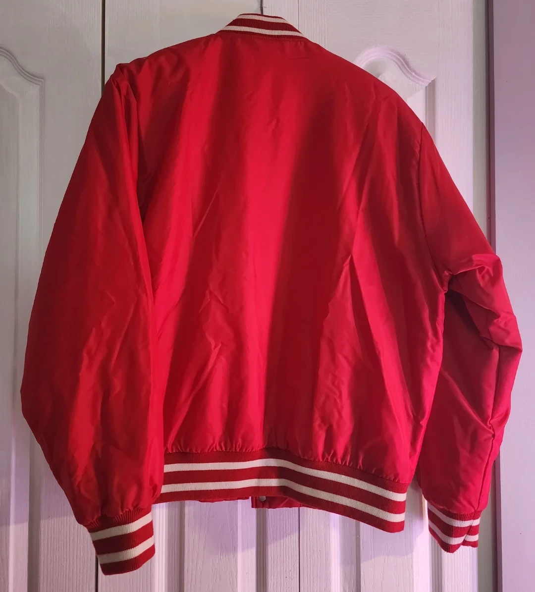 Tna Red Varsity Jacket Small - photo 2