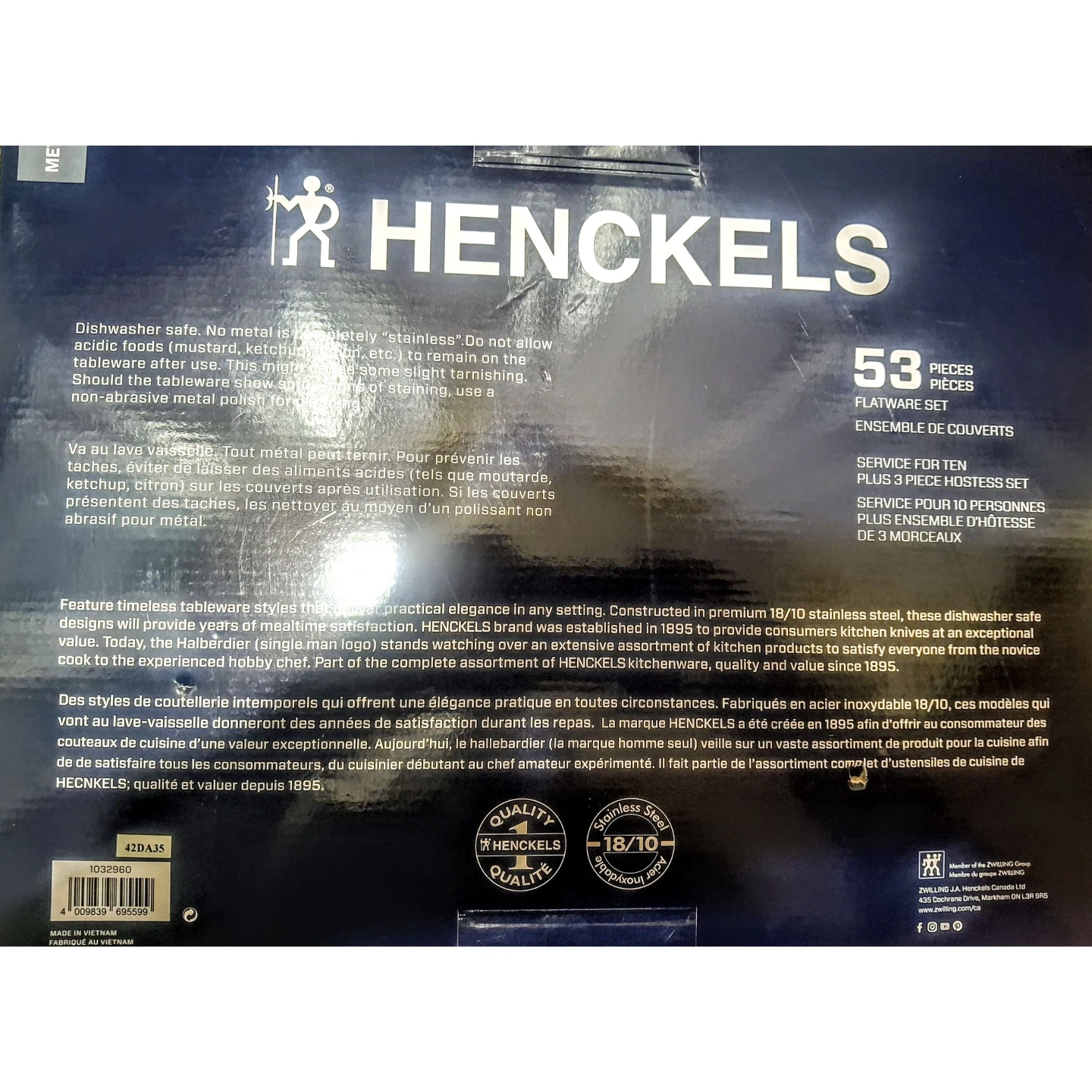 Henckels Metrona 53-piece flatware set - photo 2