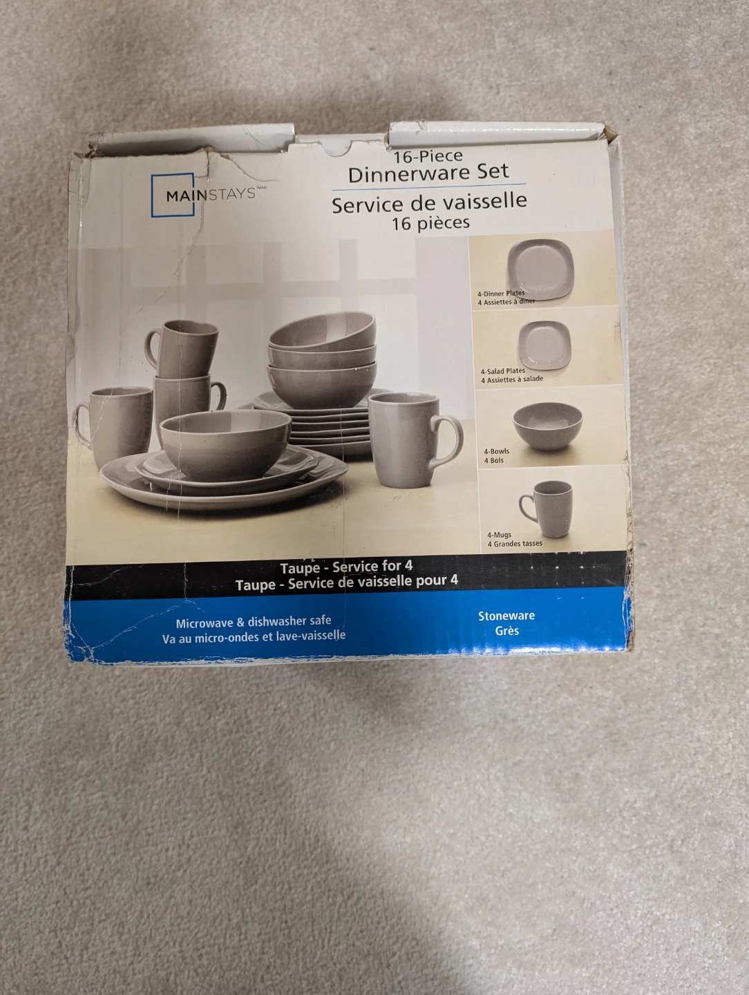 Mainstays 16-Piece Dinnerware Set - photo 2