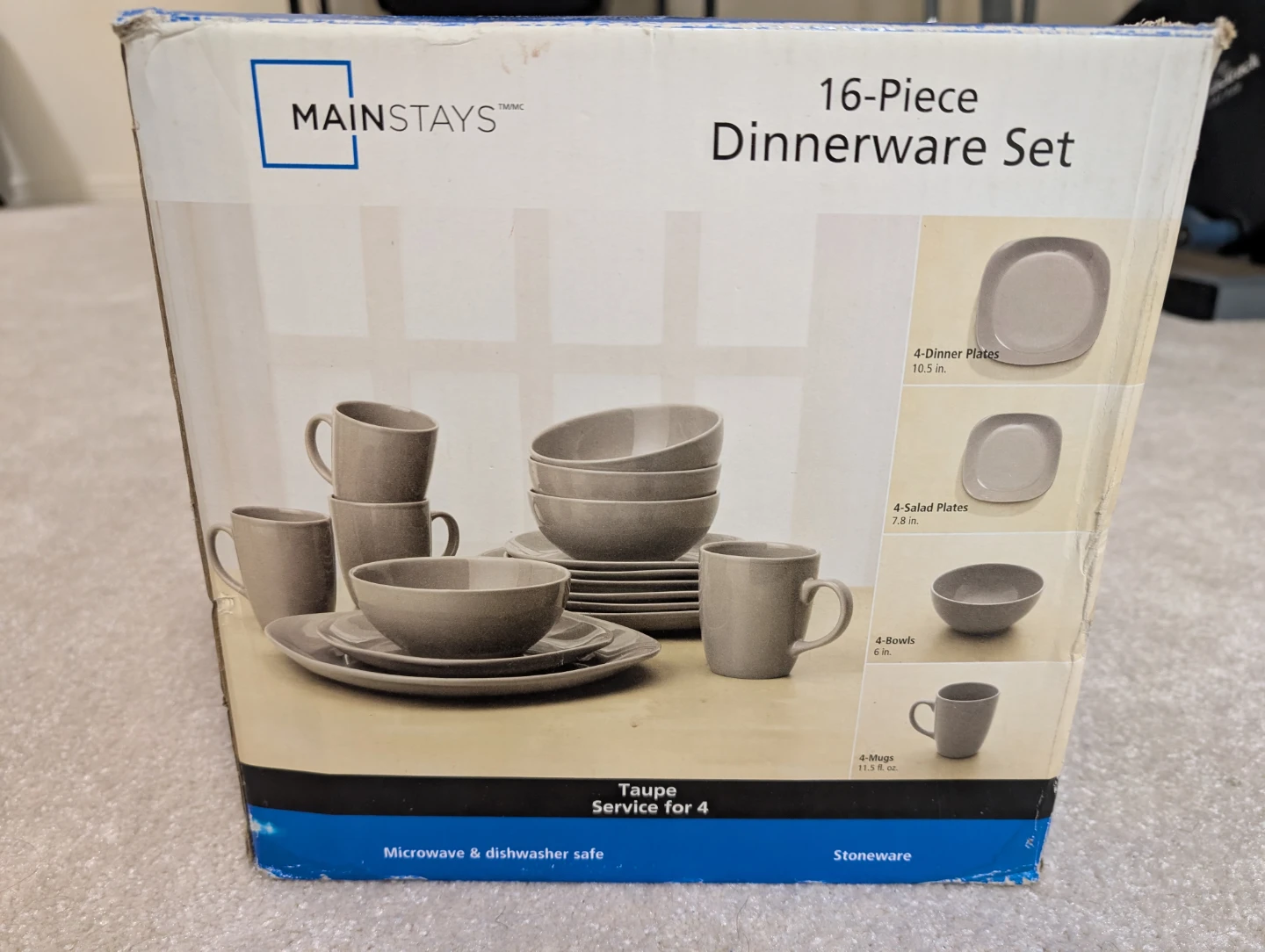 Mainstays 16-Piece Dinnerware Set - photo 3
