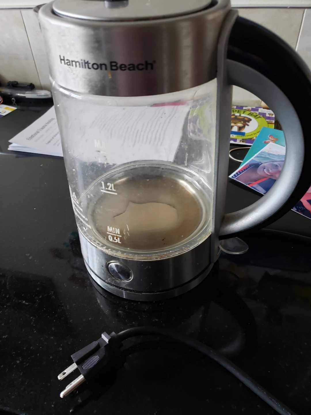 Hamilton Beach Glass Electric Kettle
