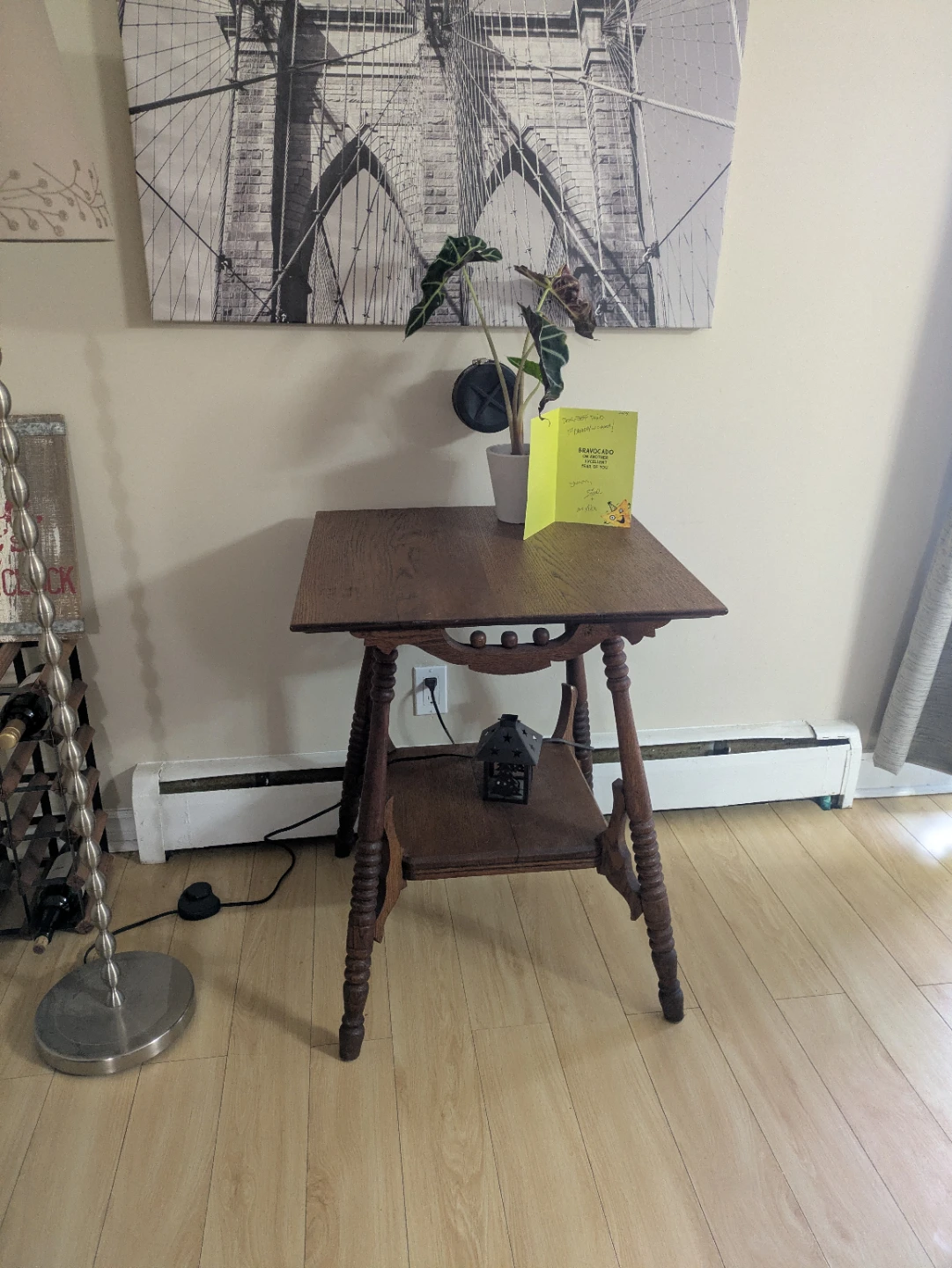 Vintage Wooden Side Table