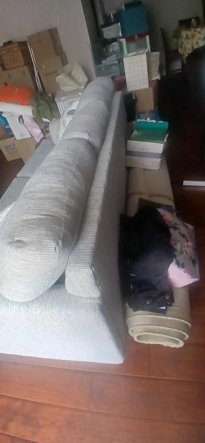 Couch - Grey weave