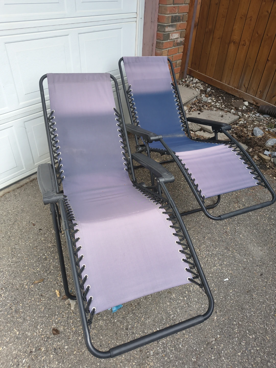 Pair of Zero Gravity Chairs