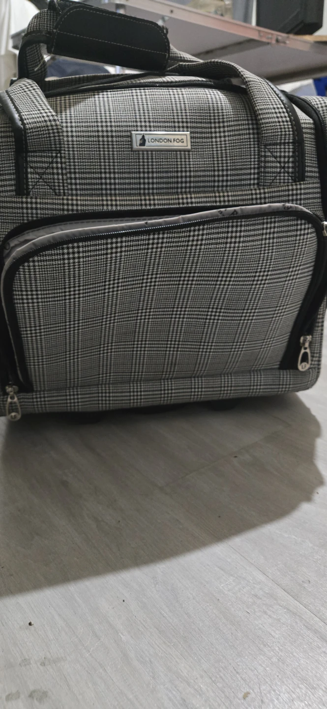 London Fog Plaid Weekender Bag - photo 3