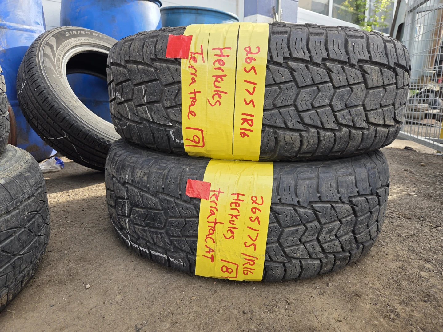Herkules Terra trac AT Tires - 265/75 R16 (Set of 2)