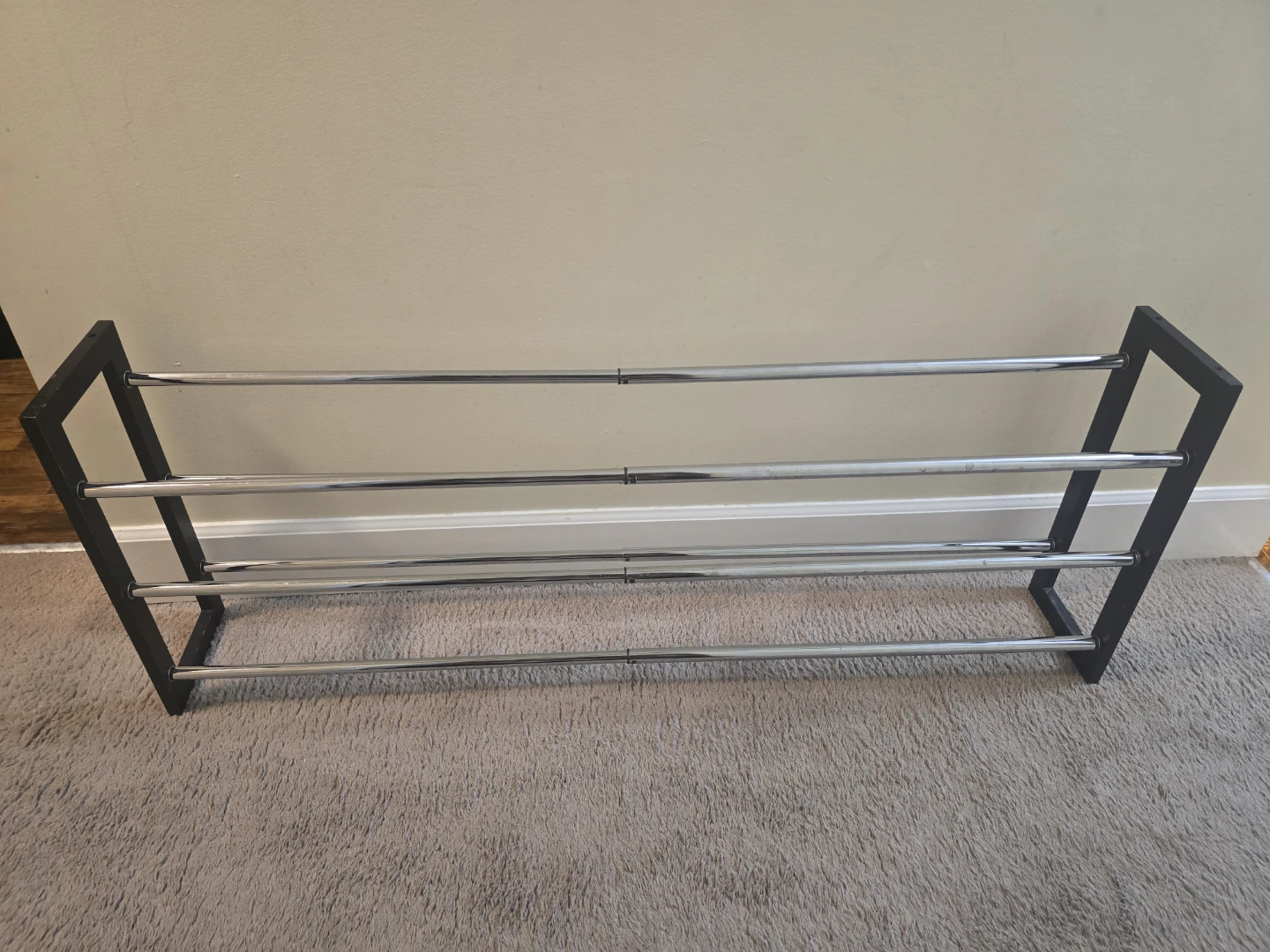 3-Tier Exp&able (25" 46") Shoe Rack