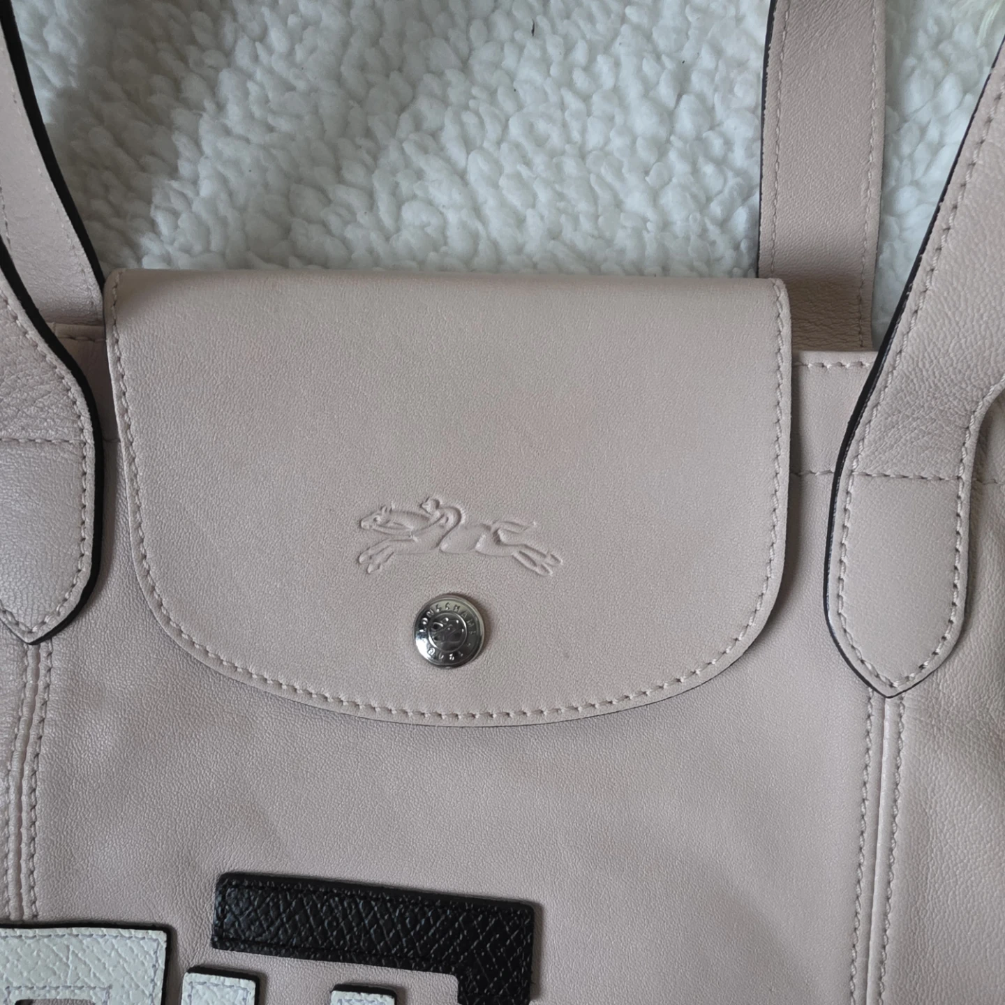Longchamp Pink Leather Tote Bag - photo 2