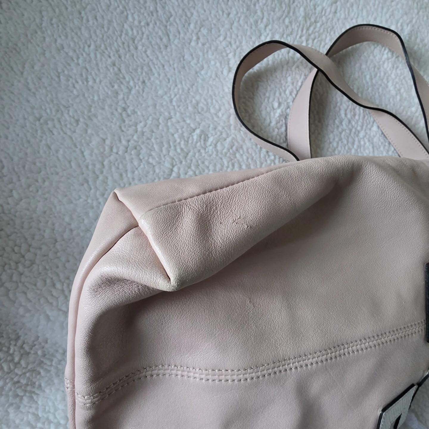 Longchamp Pink Leather Tote Bag - photo 5