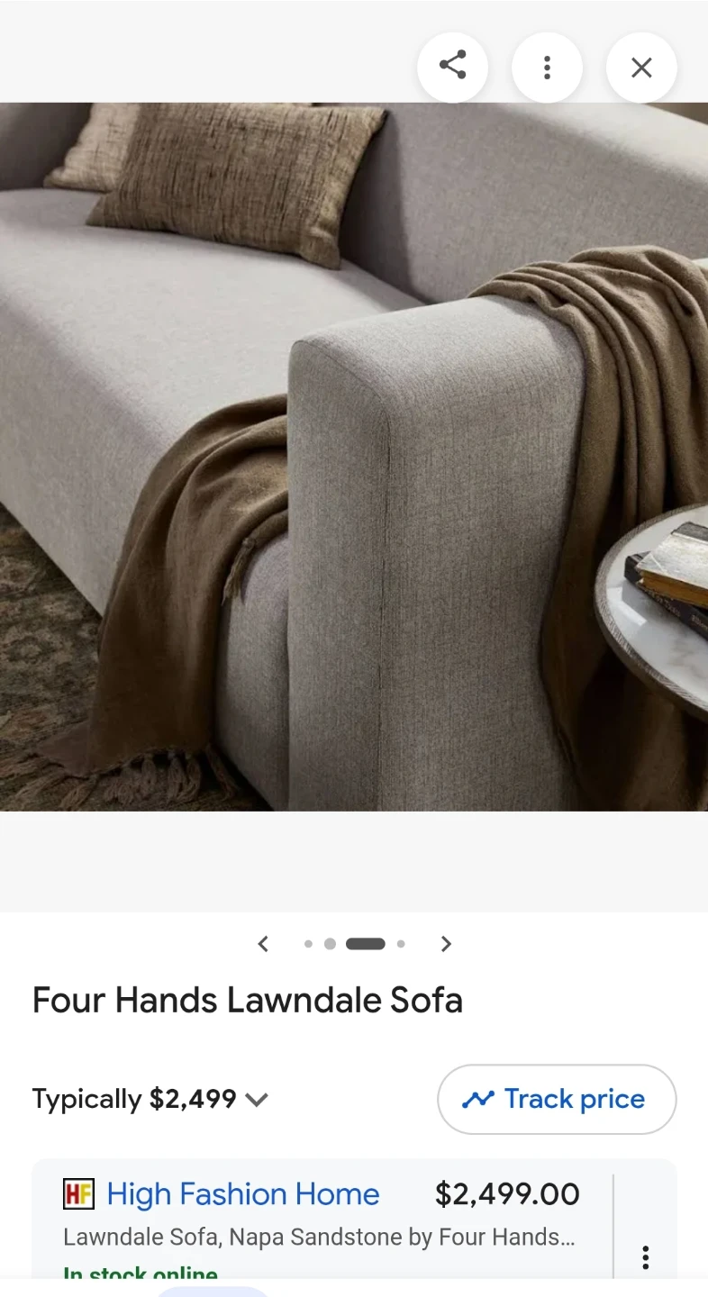 Four Hands Lawndale Sofa - photo 3