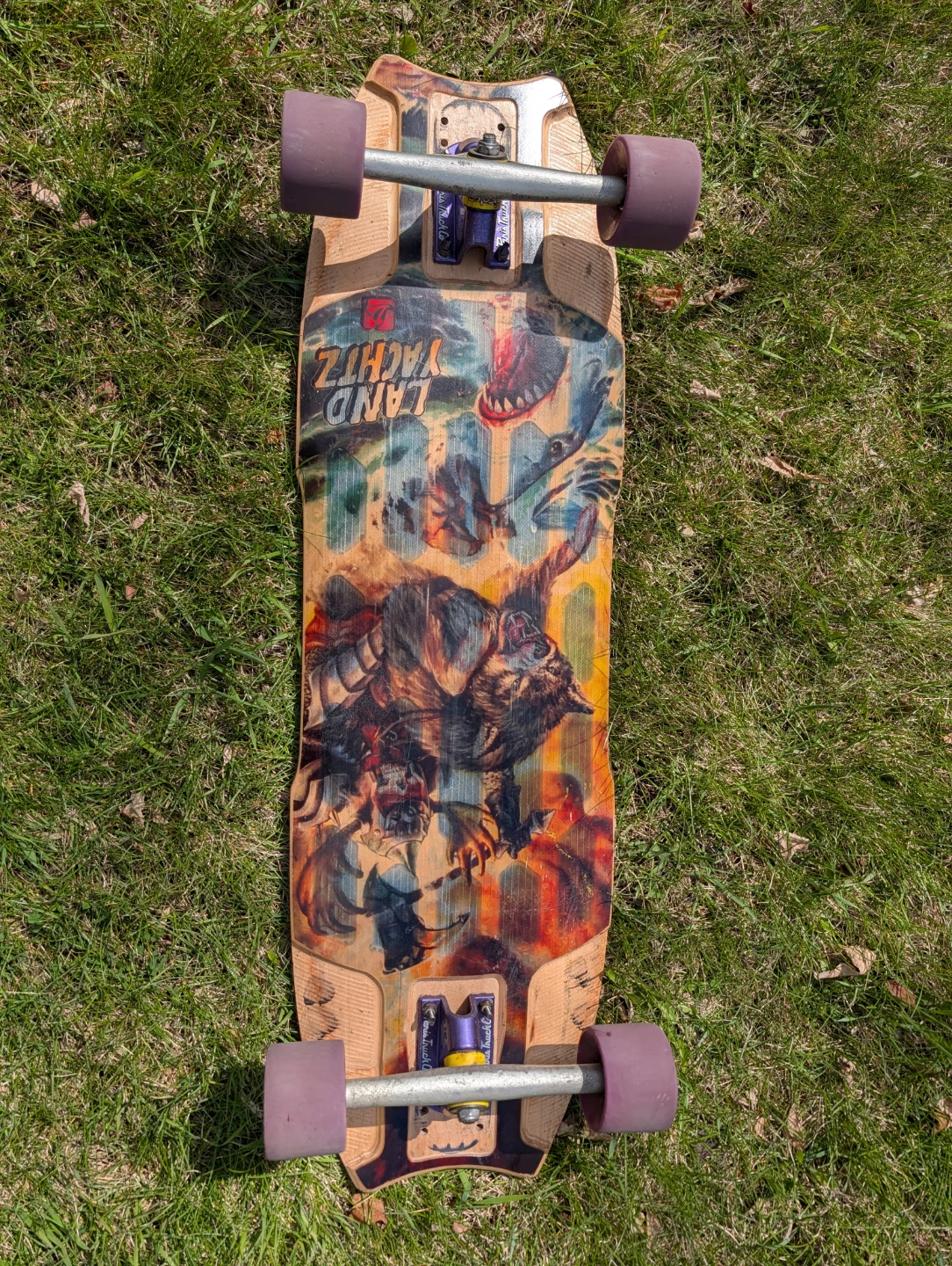 Landyachtz Longboard Wolfshark mini